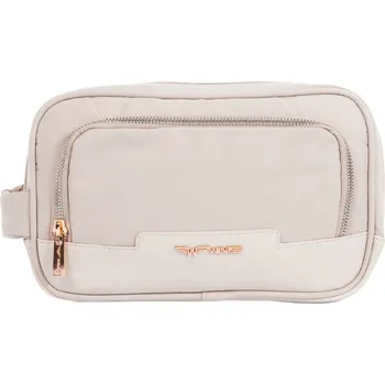 Kosmetická taška Béžová cestovní kosmetická taštička KSK01 KOSMETYCZKA BEIGE KISKADEE Velikost: ONE SIZE