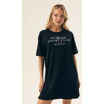 Pánské pyžamo Dámská noční košilka Esotiq 42805 L černá