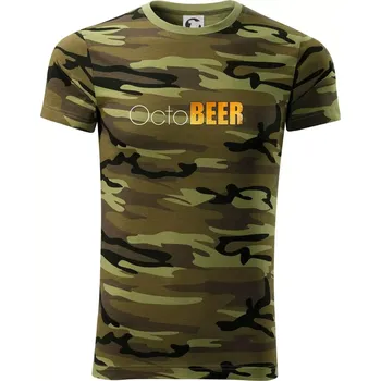 Pivní měsíce - octoBEER - Army CAMOUFLAGE - XS ( Zelený maskáč )