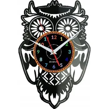 Hodiny Nástěnné hodiny Evevo černé 30 cm