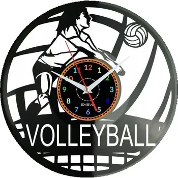 Hodiny Nástěnné hodiny Evevo černé 30 cm