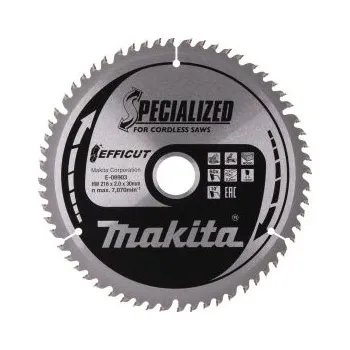 Řezný kotouč Fe Produkt Makita E-08903 kotouč pilový dřevo Efficut 216x2x30mm 60Z = old E-08888