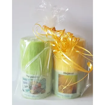 Svíčka Balíček svíček peníze a hojnost