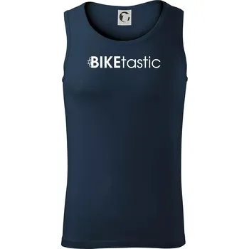 Bike nápisy Biketastic - Tílko pánské Core - XL ( Námořní modrá (velmi tmavá - téměř černá) )
