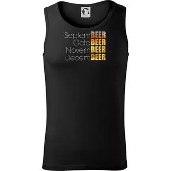 Pánské termoprádlo Pivní měsíce - Všechny - Tílko pánské Core - M ( Černá )