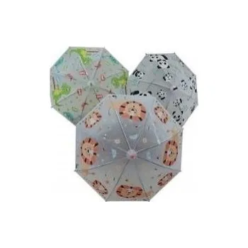 Deštník Dětský deštník s píšťalkou Zvířátka Madej, mix barev, 50 cm