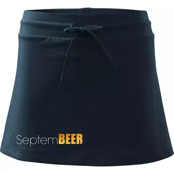 Dámská sukně Pivní měsíce - septeBEER - Sportovní sukně - two in one - XL ( Námořní modrá (velmi tmavá - téměř černá) )