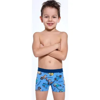 Chlapecké spodní prádlo Dětské boxerky Cornette Boy 701/148 Scooter 98-128 modrá 86-92