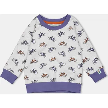 Chlapecká mikina Lilly and Sid Grey 1154990 6-12 Mnth