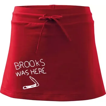 Dámská sukně Věznice Shawshank - Sportovní sukně - two in one - L ( Červená )