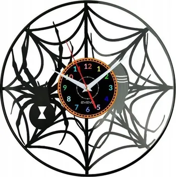 Hodiny Pavučina Pavouk Nástěnné Hodiny Vinylová Deska Moderní Dekorativní Jako Dárek