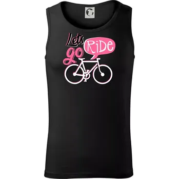 Pánské termoprádlo Lets go ride - Tílko pánské Core - L ( Černá )
