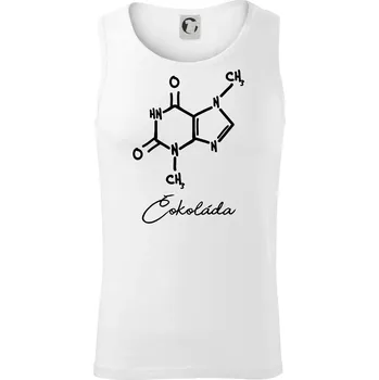 Čokoláda chemie - Tílko pánské Core - L ( Bílá )