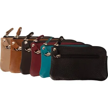 Dariya bags Kožená klíčenka tmavě modrá