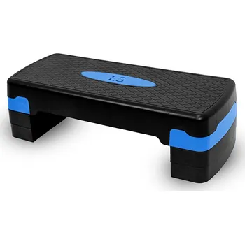 Aerobic step Line Sport 3stupňový cvičební stepper modrý