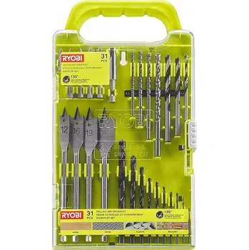 Bit Sada vrtáků a šroubovacích bitů Ryobi RAKDD31, 31ks