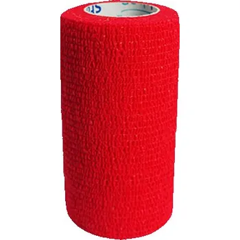 Stokban samolepicí elastický obvaz (10cm x 4,5m) červený