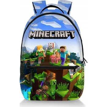 Školní batoh jednokomorový Minecraft Vícebarevný
