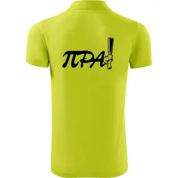 Pánská košile Pípa matematika - Polokošile Victory sportovní (dresovina) - 2XL ( Limetková )