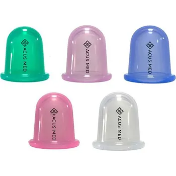 Masáž Čínský silikonový kalíšek Acus Med na masáž těla - malý bílý