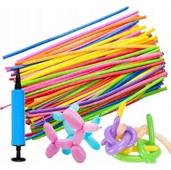 Balónek Sada modelovacích balónků GEMAR s pumpičkou