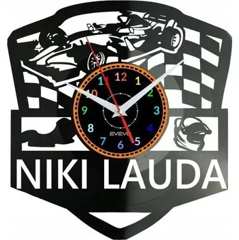 Hodiny Nástěnné hodiny Evevo černé 30 cm