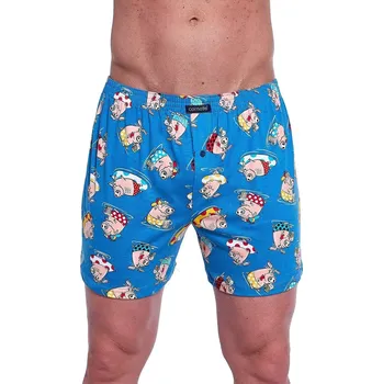 Boxerky Boxerky Cornette Classic 011/170 3XL-5XL modrá 4XL