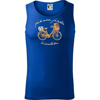 Mužská jízda životem 65 - Tílko pánské Core - L ( Královská modrá )