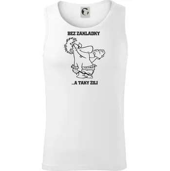 Pánské termoprádlo Školní triko - Bez základky - Tílko pánské Core - 2XL ( Bílá )