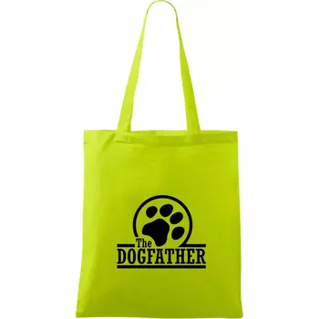 Dogfather - Taška bavlněná - 42 x 38 cm ( Limetková )