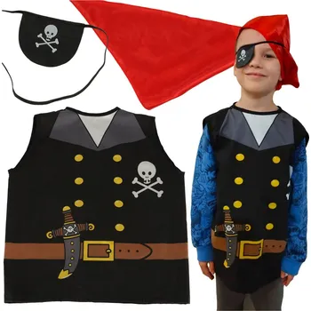 Karnevalový kostým Kostým kostým kostým převlek pirát námořník 3-8 let