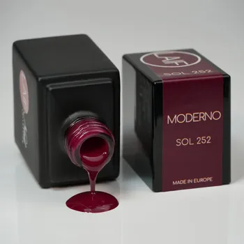 Umělé nehty Laif Gel lak vínový SOL - 252 Moderno 10ml