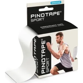 Tejpovací páska Pino Tape Sensitive - tupé pásky pro podlepení obličeje, krku a dekoltu (5cm x 5m) bílé