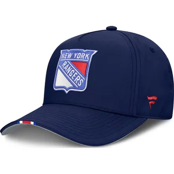 Kšiltovka Fanatics Dětská kšiltovka New York Rangers NHL 2025 Draft Authentic Pro Structured Adjustable Meshback
