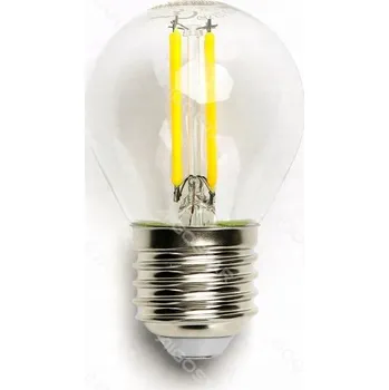 Žárovka DEKORATIVNÍ LED ŽÁROVKA FILAMENT E27 G45 4W 6500K