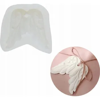 Výroba svíčky Silikonová forma na svíčky, vosk, mýdlo, pryskyřici, sádru – odlitky ANDĚLSKÁ KŘÍDLA