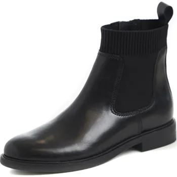 Dámská zimní obuv DÁMSKÉ KOTNÍKOVÉ BOTY MARCO TOZZI 2-25320-45 001 ČERNÁ Barva: Černá, Velikost: 40