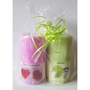 Svíčka Balíček svíček láska-sebeláska a zdraví