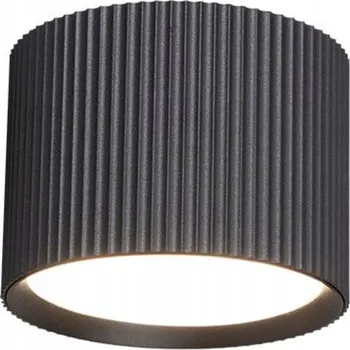 Nástěnné svítidlo Přisazené svítidlo LVT černé kulaté GX53 IP20