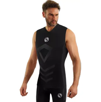 Pánské tílko Thermo Tílko CL38 černé - Sesto Senso XXL/XXXL