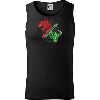 Pánské termoprádlo Bearish and bullish velký - Tílko pánské Core - XL ( Černá )