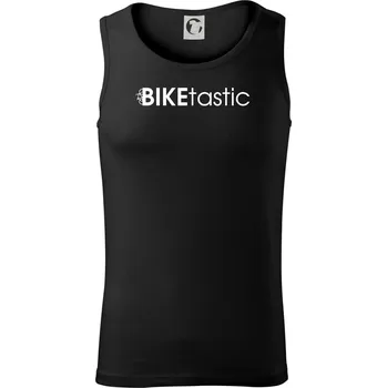 Pánské termoprádlo Bike nápisy Biketastic - Tílko pánské Core - L ( Černá )