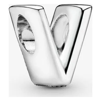 Oblečení a móda Korálek Pandora Letter V Alphabet Charm 797476