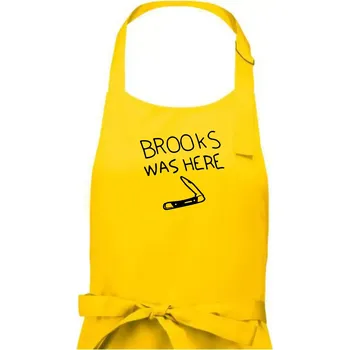 Kuchyňská zástěra Věznice Shawshank - Dámská zástěra na vaření - Univerzální velikost ( Žlutá )