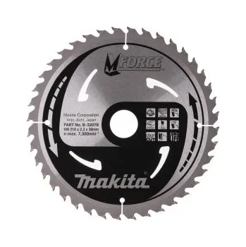 Řezný kotouč Fe Produkt Makita B-32079 kotouč pilový dřevo MFORCE 210x2.3x30mm 40Z = old B-08109
