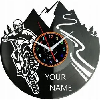 Hodiny Nástěnné hodiny Evevo černé 30 cm