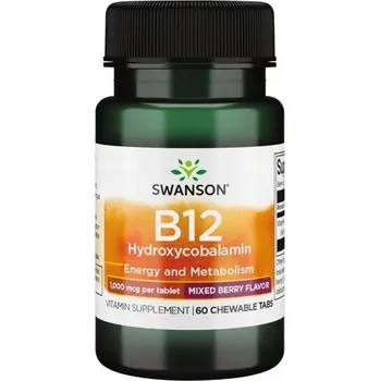Doplněk stravy Swanson Health Products B12 Hydroxykobalamin tablety 60 ks