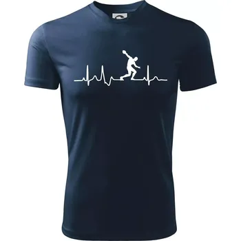 EKG hod diskem - Dětské triko sportovní (dresovina) - 146 cm/10 let ( Námořní modrá (velmi tmavá - téměř černá) )