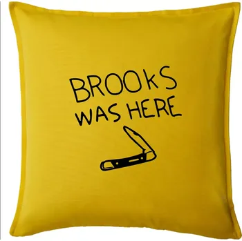 Polštář Věznice Shawshank - Polštář 50x50 - 50x50 - Pouze potah ( Žlutá )