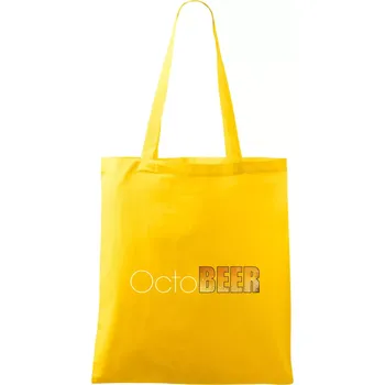 Pivní měsíce - octoBEER - Taška bavlněná - 42 x 38 cm ( Žlutá )